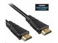 PremiumCord HDMI High Speed + Ethernet kabel, zlac