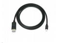 PremiumCord miniDP - DP přípojný kabel M, M, 1m