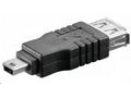 PREMIUMCORD Redukce USB 2.0 A - Mini B 5pin (F, M)