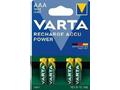 Varta LR03, 4BP 1000 mAh Ready to use