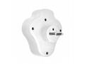Solight rozbočka s USB A+C rychlonabíječkou 20W PD