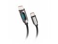 Solight USB-C kabel s displejem, USB-C konektor - 