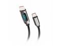 Solight USB-C kabel s displejem, USB-C konektor - 