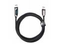 Solight USB-C kabel s displejem, USB-C konektor - 