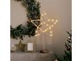 Solight LED vánoční hvězda stolní, pletená, 35x LE