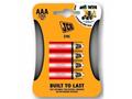 JCB zinko-chloridová baterie R03, blistr 4 ks
