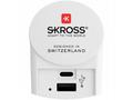 SKROSS USB A+C nabíjecí adaptér EU, 27W, typ C