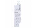 Solight 6z prodlužovací přívod, 3m, 3 x 1mm2, bílý