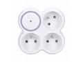 Solight přepěťová ochrana do zásuvky, 570J, 3 zásu