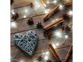 Solight vánoční řetěz stříbrný, 50x mini LED, 5m, 
