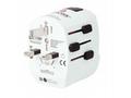SKROSS cestovní adaptér PRO Light USB AC45PD - Wor