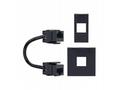 Solight RJ45 Cat6 doplňkový modul pro vestavné zás