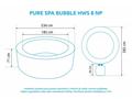 Intex Pure Spa Bubble HWS 8 NP vířivý bazén