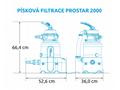 Marimex ProStar 2000 písková filtrace
