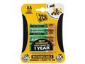 JCB RTU NiMH AA, R06, min.2400mAh, přednabitá, bli