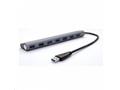 i-tec USB HUB METAL, 7 portů, USB 3.0, napájecí ad