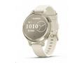 Garmin Lily 2 Active Lunar Gold Bone silicon band,