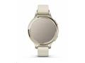 Garmin Lily 2 Active Lunar Gold Bone silicon band,
