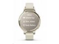 Garmin Lily 2 Active Lunar Gold Bone silicon band,
