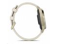 Garmin Lily 2 Active Lunar Gold Bone silicon band,