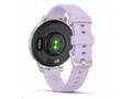 Garmin Lily 2 Active Silver Purple Jasmine silicon