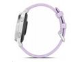 Garmin Lily 2 Active Silver Purple Jasmine silicon