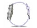 Garmin Venu® 4 - 41 mm Silver, Periwinkle silikono