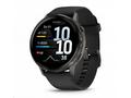 Garmin Venu® 4 - 45 mm Slate a Černý silikonový ře