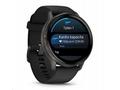 Garmin Venu® 4 - 45 mm Slate a Černý silikonový ře