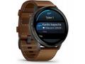 Garmin Venu 4 (45 mm) Slate, Černý silikonový řemí