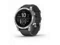 Garmin fenix® 7 – Standard Edition, Silver, Black 