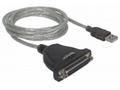 MANHATTAN Kabel, převodník USB - paralelní port 1,