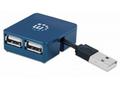 MANHATTAN USB 2.0 Micro Hub, 4 Ports, Bus Power
