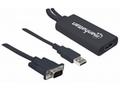 MANHATTAN Převodník z VGA a USB na HDMI