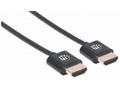 MANHATTAN Ultra-thin High Speed HDMI Cable with Et