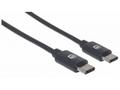 MANHATTAN kabel Hi-Speed USB-C, Type-C Male to Typ