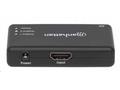 MANHATTAN Splitter HDMI 2 porty, 4K@30Hz, černá