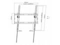 MANHATTAN Nástěnný držák TV (32"-70", max 45kg), n