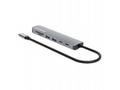 MANHATTAN Dokovací stanice USB-C 7v1, 1xHDMI, 2xUS