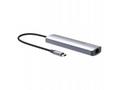 MANHATTAN Dokovací stanice USB-C 7v1, 1xHDMI, 1xUS