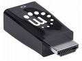 Manhattan adaptér HDMI na VGA, Micro Converter, HD