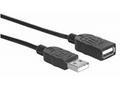 Manhattan USB kabel, USB 2.0, Male na Female, 480 