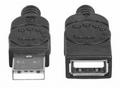 Manhattan USB kabel, USB 2.0, Male na Female, 480 