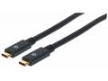 Manhattan USB-C kabel, USB 3.1, Gen 1, USB-C Male 