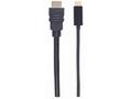 Manhattan kabel USB-C na HDMI, 2m, černá