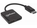 Manhattan rozbočovač, MST hub, DisplayPort na Dual