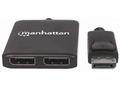 Manhattan rozbočovač, MST hub, DisplayPort na Dual