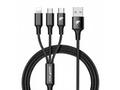 RhinoTech nabíjecí a datový kabel 3v1 USB-A (Micro