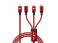 RhinoTech nabíjecí a datový kabel 3v1 USB-C (Micro