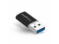 RhinoTech USB-C F na USB-A 3.0 M redukce, OTG. čer